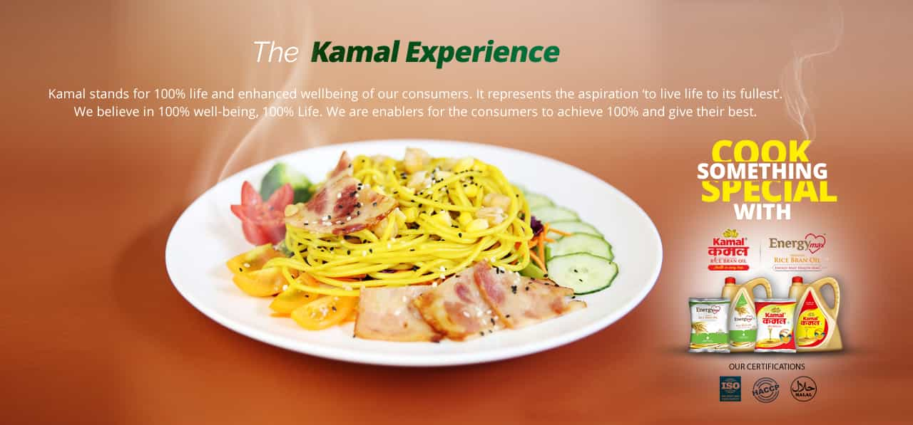 Kamal Rice Bran Oil